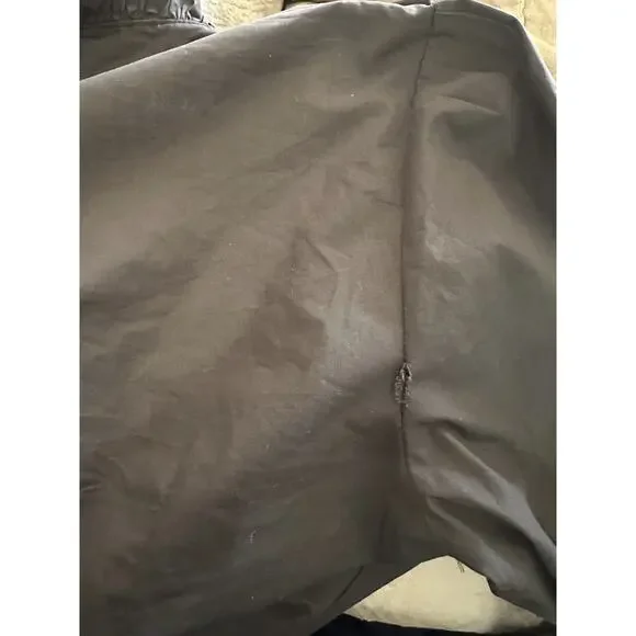 *Flawed* Victorian Choice Black Blouse Steampunk Witchy Goth Button Top Medium - Picture 15 of 16